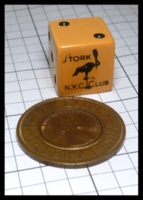 Dice : Dice - 6D - New York Stork Club Dice - Ebay Apr 2015